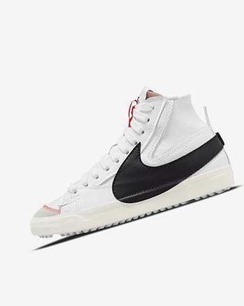 Nike Blazer Mid '77 Jumbo Blancos Blancos Negros | MX 4926
